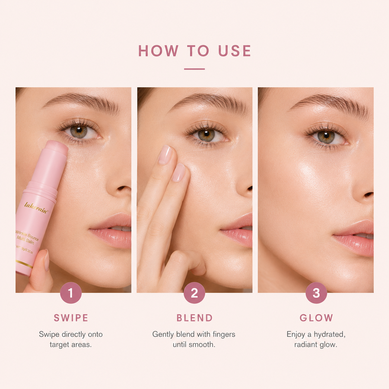 Korean Wrinkle Bounce Glow Balm Stick