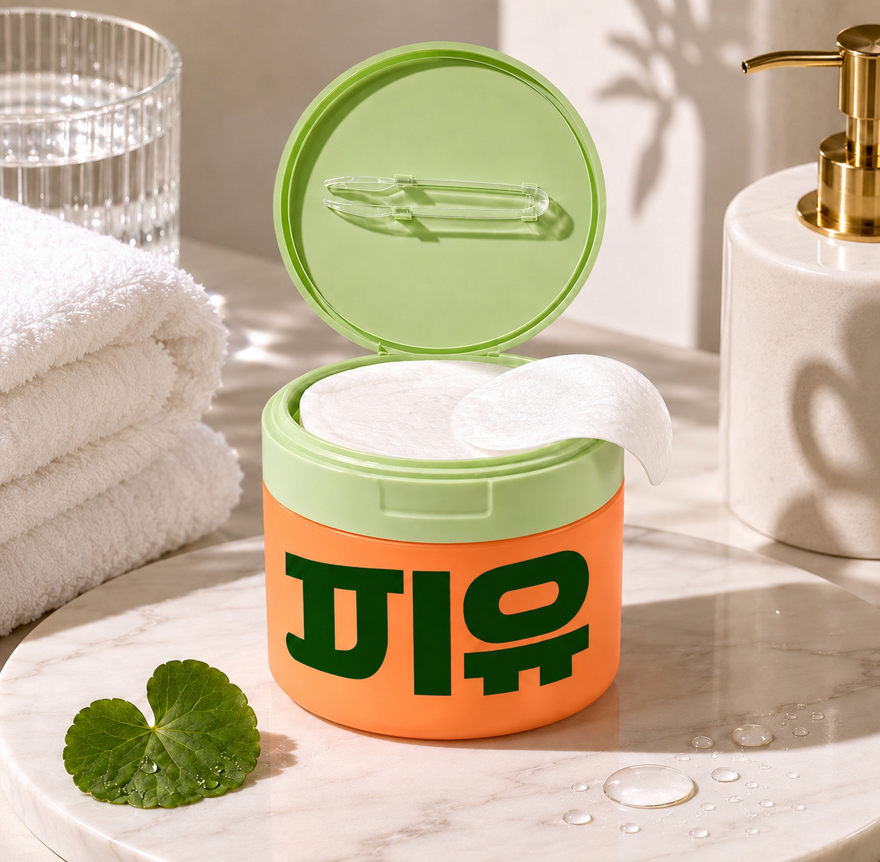 Snail Mucin & Peptide Brightening Toner Pads