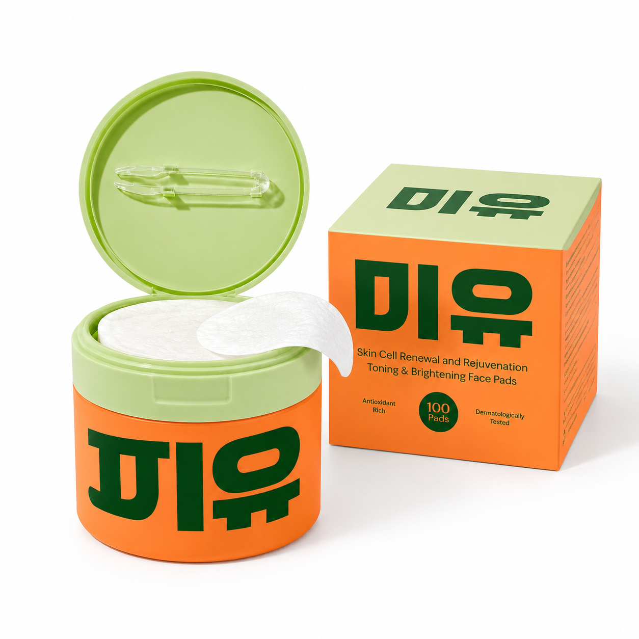 Snail Mucin & Peptide Brightening Toner Pads