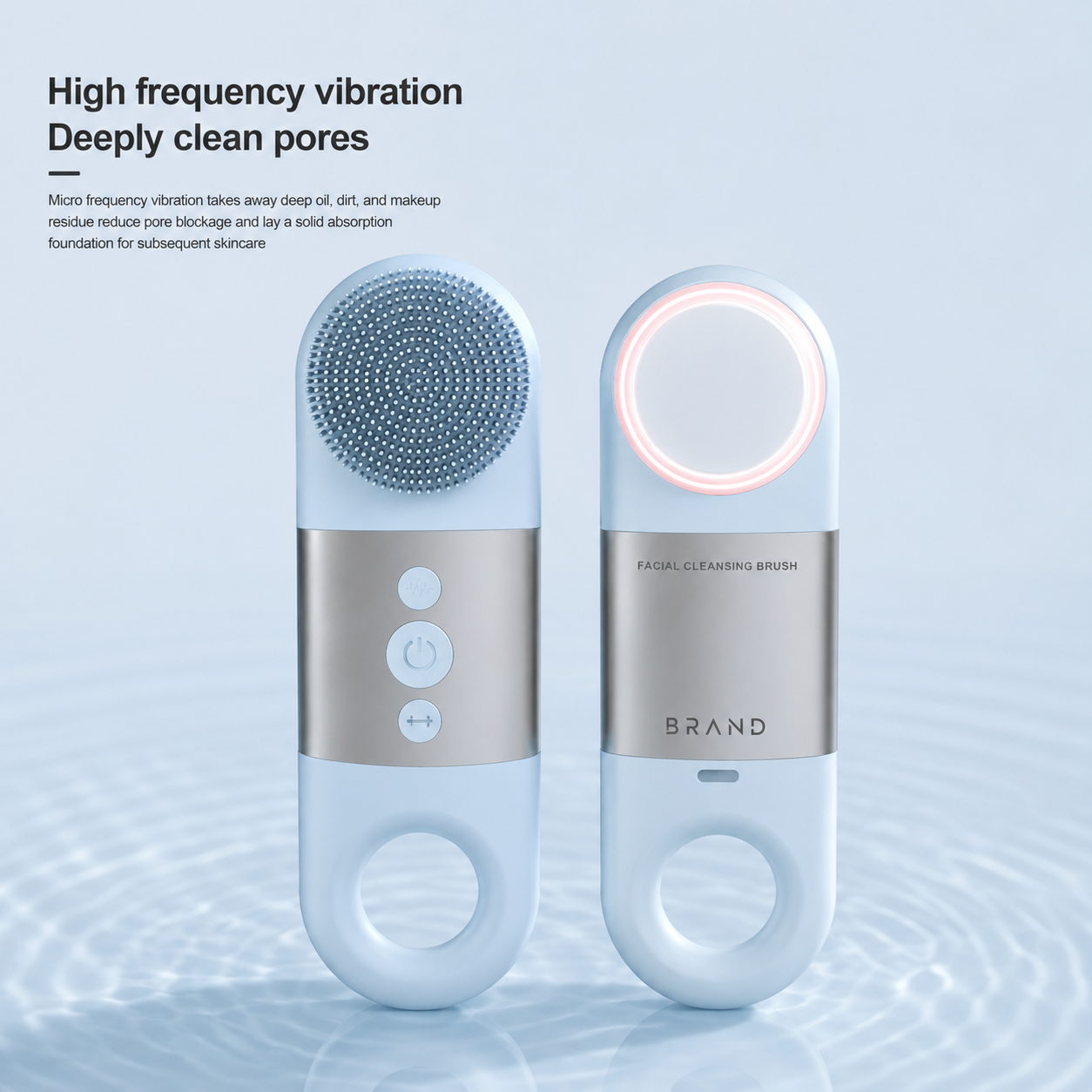 Lupetal Sonic Facial Cleanser | Heat, Cooling & Deep Cleansing Device