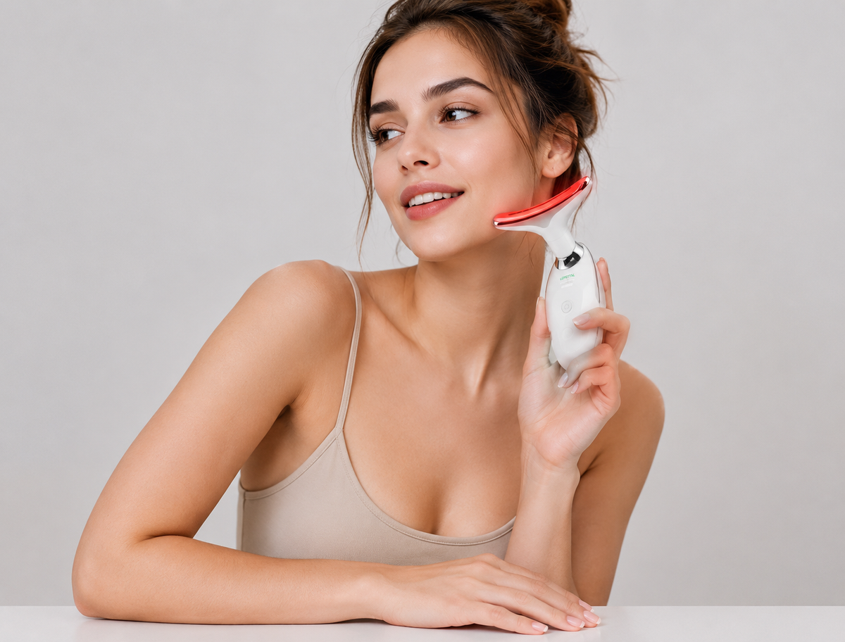 7-Color LED Neck & Face Massager