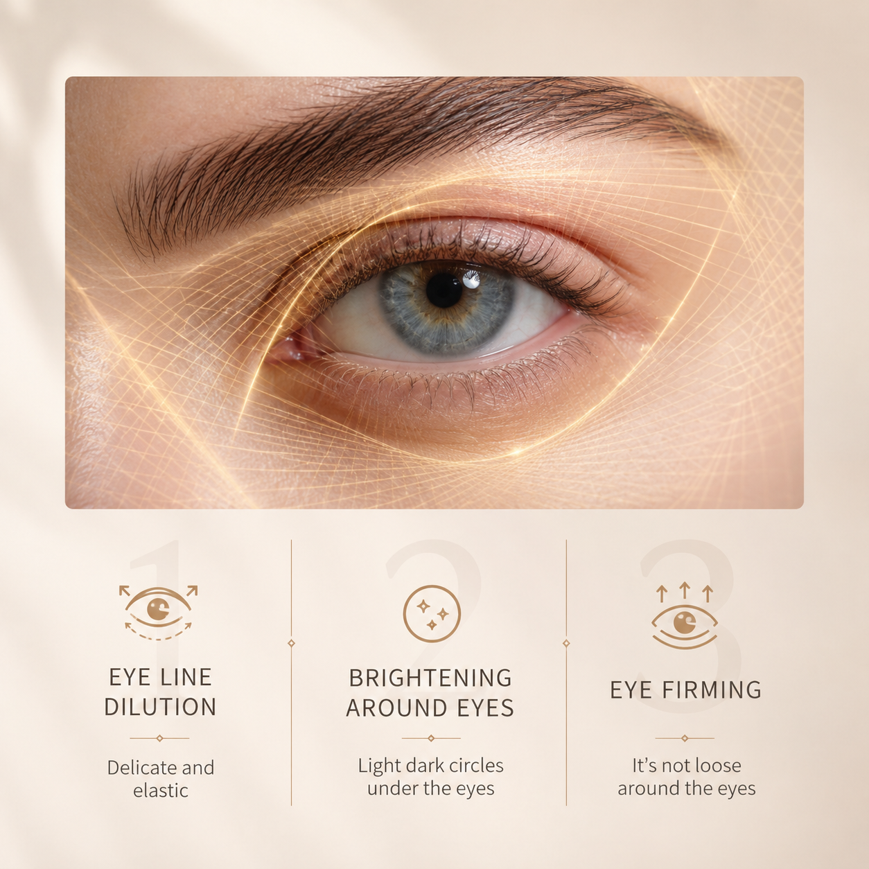Lupetal EMS Eye Massager for Dark Circles & Fine Lines