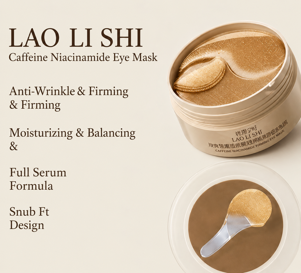 Caffeine & Niacinamide Eye Masks